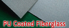 PU Coated Fiberlgass Cloth