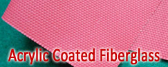 Acrylic Coated Fiberglass Fabrics