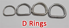 Stainless Steel D Rings