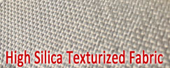 High Silica Texturized Fabrics