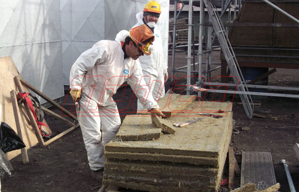 Rockwool board Application